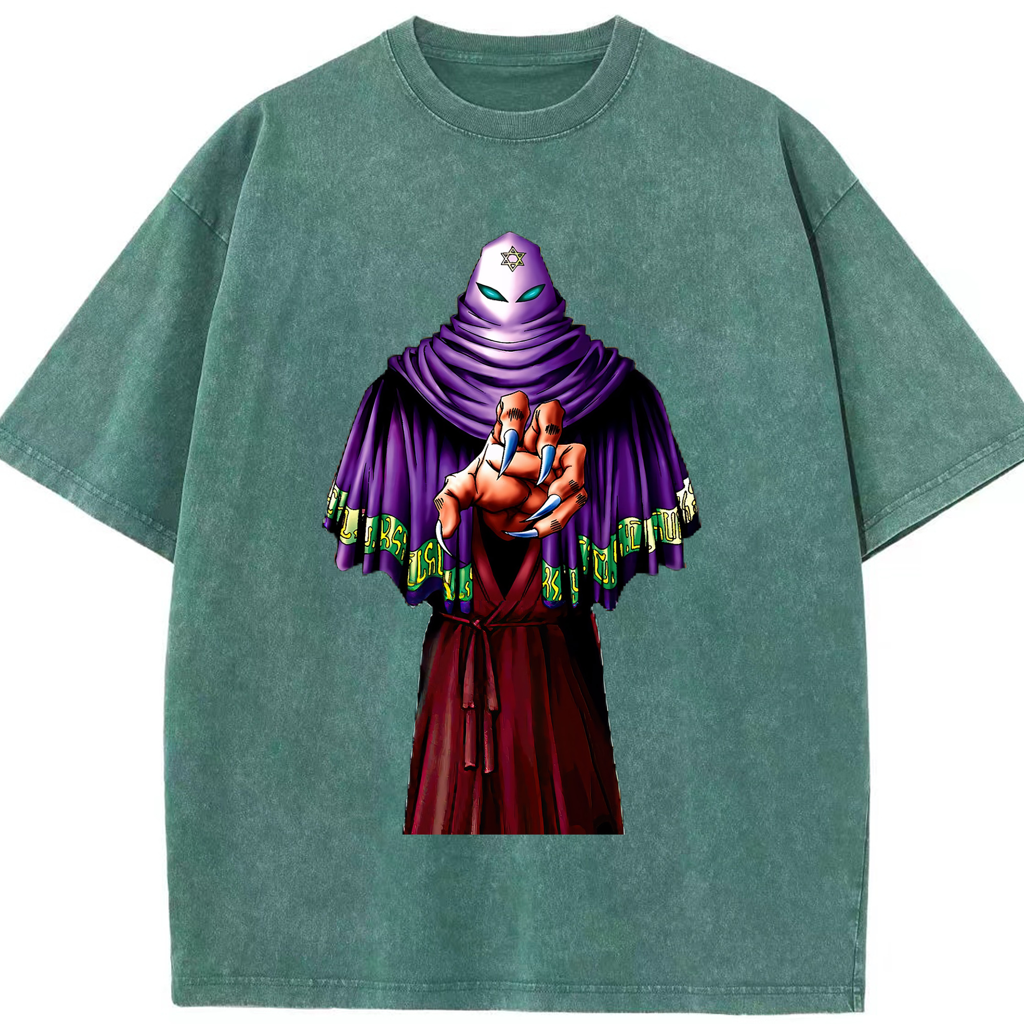 （画像用） 遊☆戯☆王 Yu-Gi-Oh! 綿100% ヴィンテージ風 半袖Tシャツ（フロントプリント）